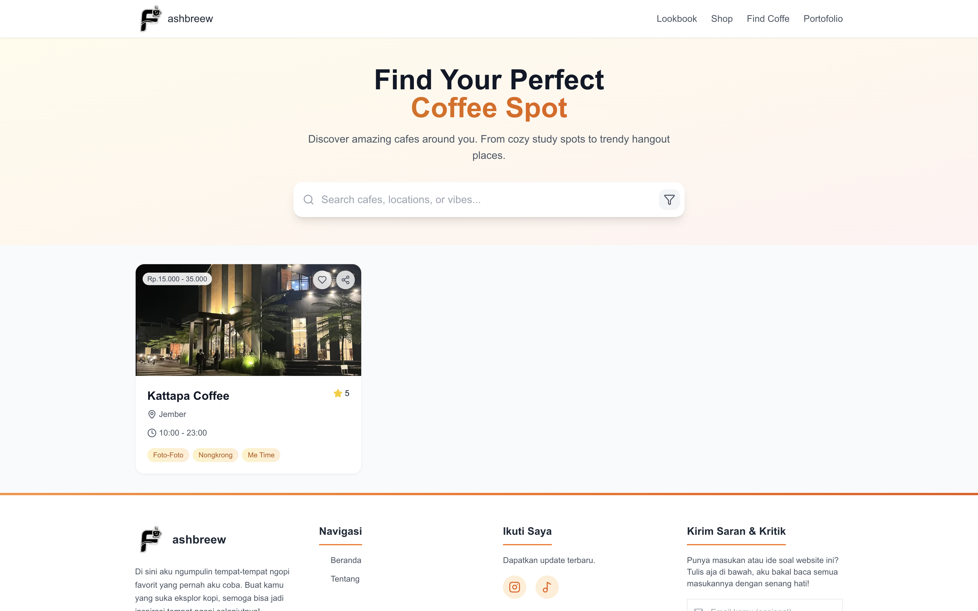 Landing Page